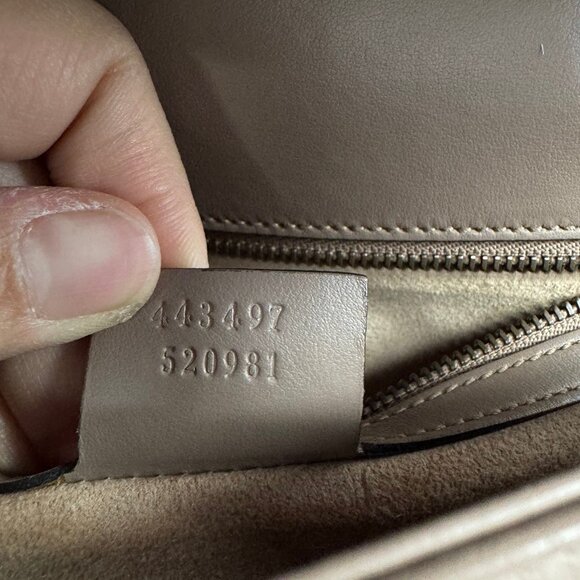 Gucci Marmont Small Brown Leather Crossbody Bag fbcco999-102225 - Picture 15 of 15